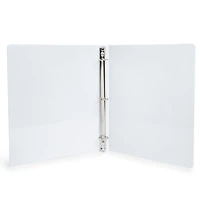 Neon Clear View 3-Ring Binder w/ Pockets 1in