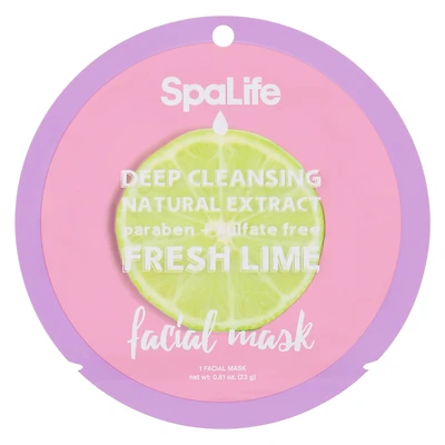 Deep Cleansing Natural Extract Face Mask - Fresh Lime