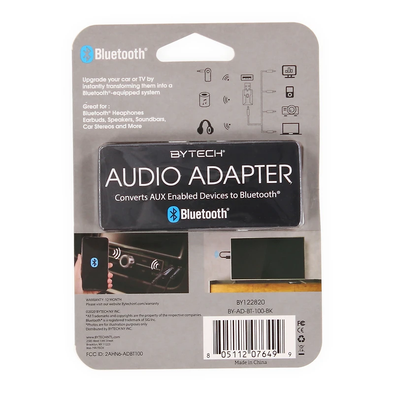 Bluetooth® Audio Adapter USB + 3.5Mm Jack