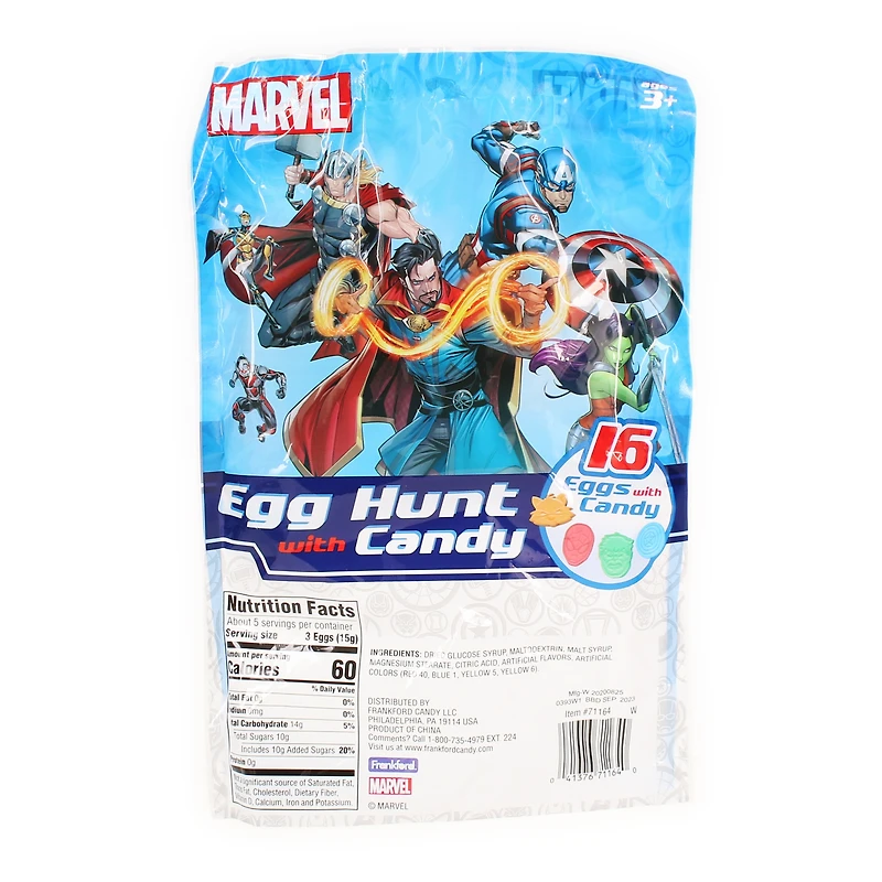 Marvel® Avengers™ Egg Hunt Easter Eggs With Candy 16-Count Bag