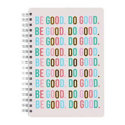 Gold Foil Spiral Journal