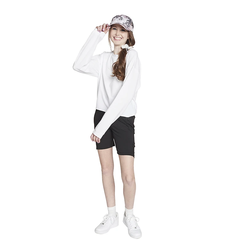 Series-8 Fitness Mesh Biker Shorts With Pockets