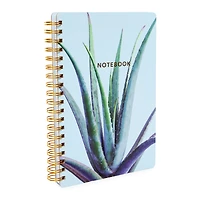 Hardcover Spiral Notebook w/ Gold Foil Print