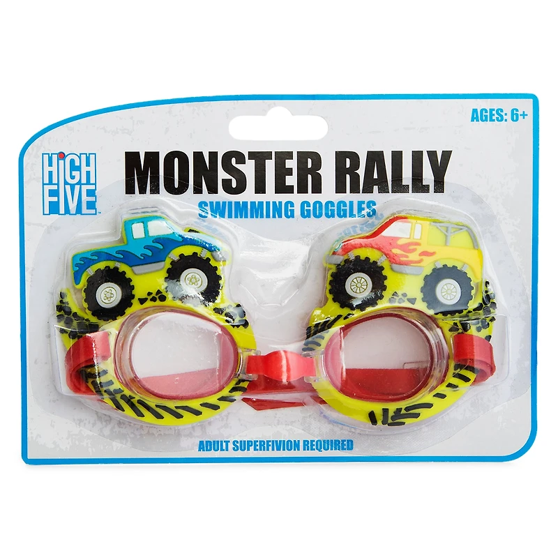 Molded Novelty Swim Goggles- Shark Or Truck