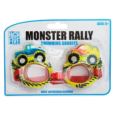Molded Novelty Swim Goggles- Shark Or Truck