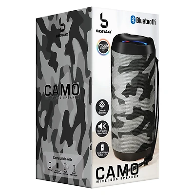 Pattern Bluetooth® Speaker w/ Color-Change LED Light