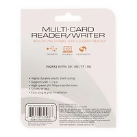 USB Multi-Card Reader/Writer For Sd Cards & More