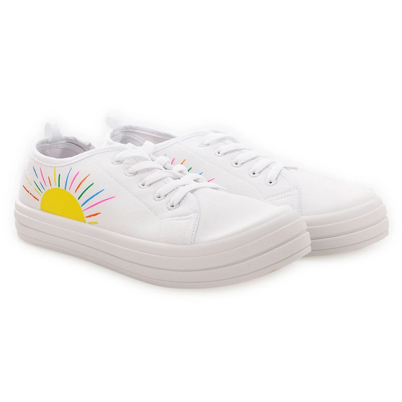 Ladies Mismatch Sneakers