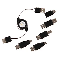 5-in-1 Universal USB Travel Kit