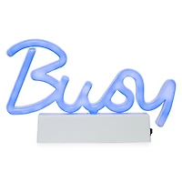 LED Neon Sign With Stand 8.5in