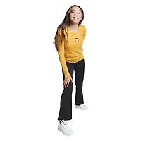 Juniors Kick Flare Pants - Black
