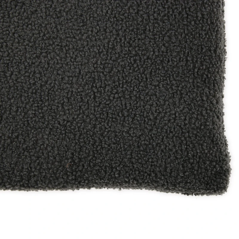 Boucle Poodle Throw Pillow 16in