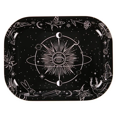 Small Decorative Tray w/ Print 7in x 5.5in