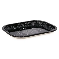 Small Decorative Tray w/ Print 7in x 5.5in