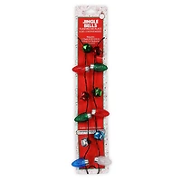 Holiday Jingle Bell Light Up Necklace