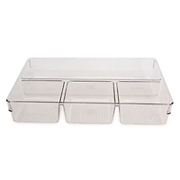 Clear Desk Organizer 12.5in x 9in