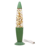 Glitter Lamp 13in, USB-Powered