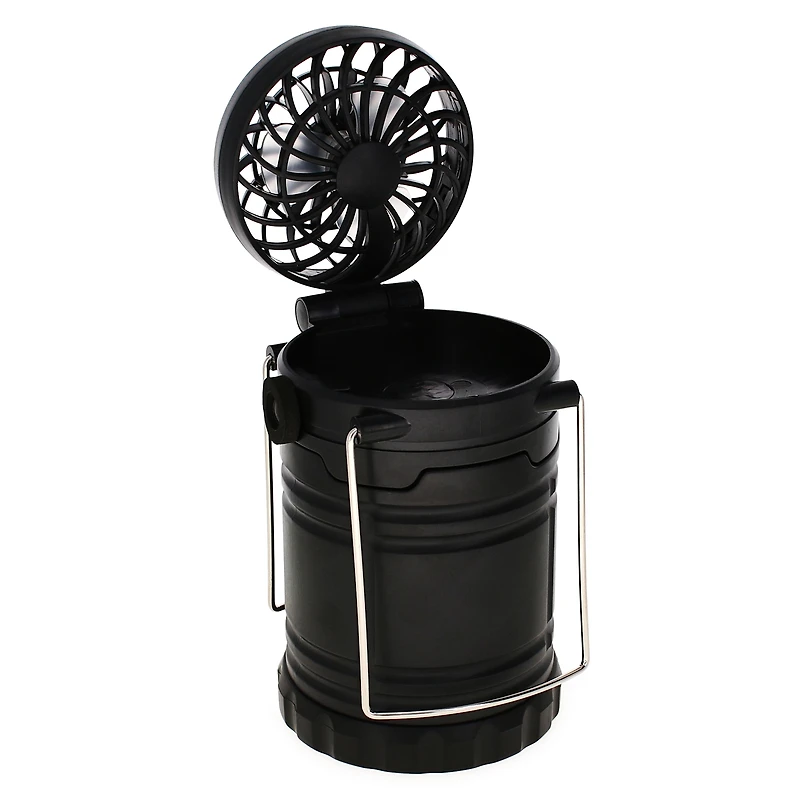 3-in-1 LED Lantern, Portable Fan & Flashlight
