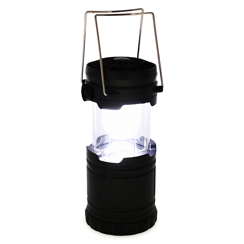 3-in-1 LED Lantern, Portable Fan & Flashlight