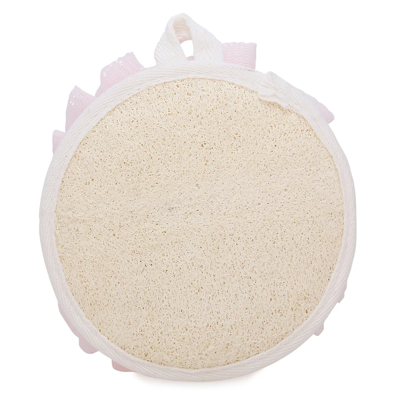 Ecotools® Ecopouf Dual Cleansing Pad w/ Bath Pouf & Loofah