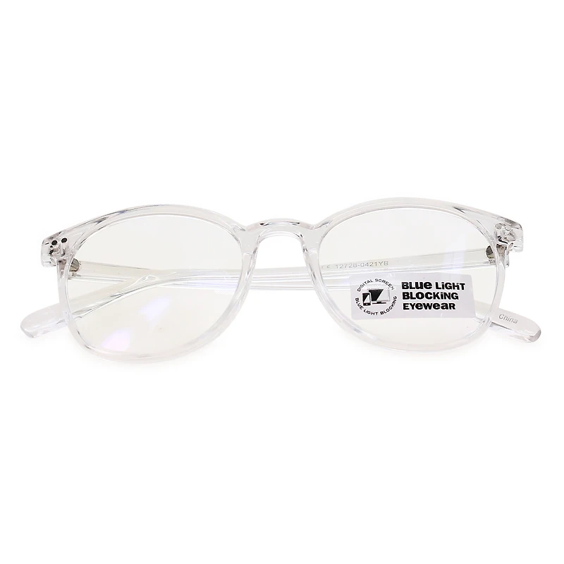 Ladies Clear Blue Light Blocking Glasses