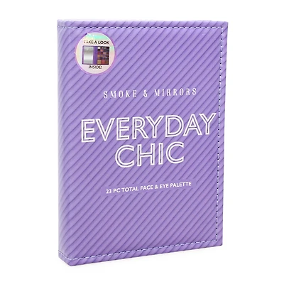 Everyday Chic 23-Piece Face & Eye Makeup Palette