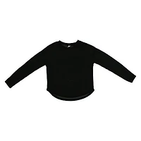 Juniors Waffle Knit Lounge Top