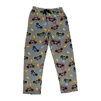 Young Men's Plush Lounge Pants - Gaming Controllers