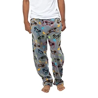 Young Men's Plush Lounge Pants - Gaming Controllers