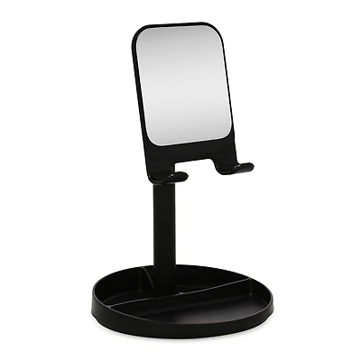 Desktop Tablet/Phone Stand With Vanity Mirror