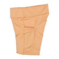 Series-8 Fitness™ Juniors Bike Shorts - Peach