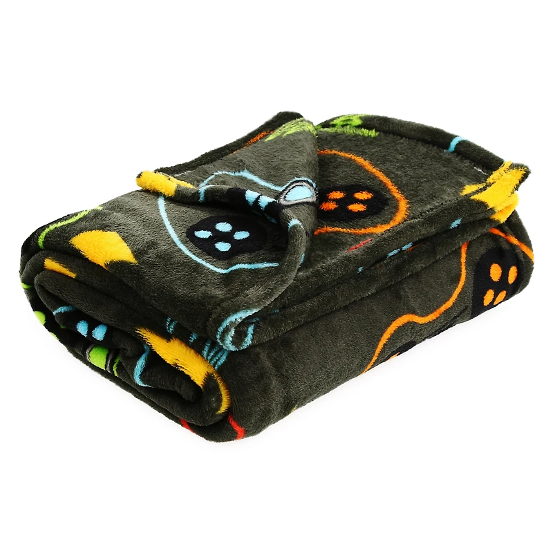 Iconic Gamer Blanket 50in x 60in