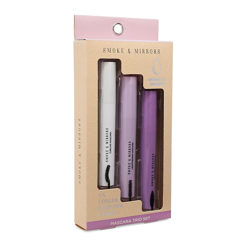 Argan Oil infused Mascara Trio 3-Piece Set