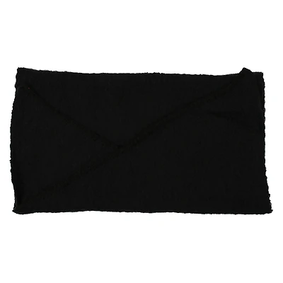 Bias-Cut Super Soft Boucle Scarf Wrap 18.5in x 74in