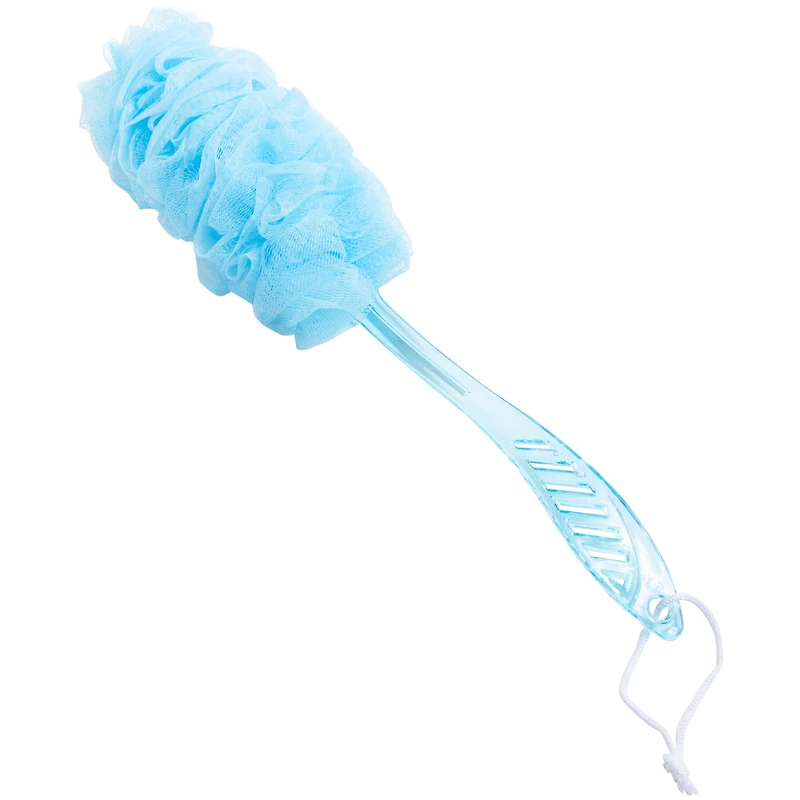 Body Scrub Brush w/ Bath Pouf