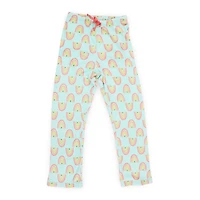 Juniors Plush Lounge Pants - Rainbow Print