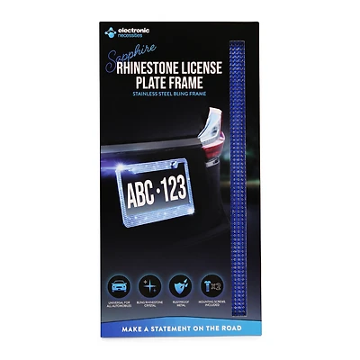 Rhinestone License Plate Frame