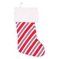 Holiday Stocking 20in - Candy Cane