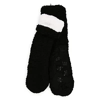 Reversible Sherpa Slipper Socks