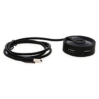 4-in-1 USB Hub Multi-Port Charger