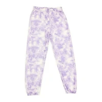Juniors Lavender Tie Dye Sweatpants