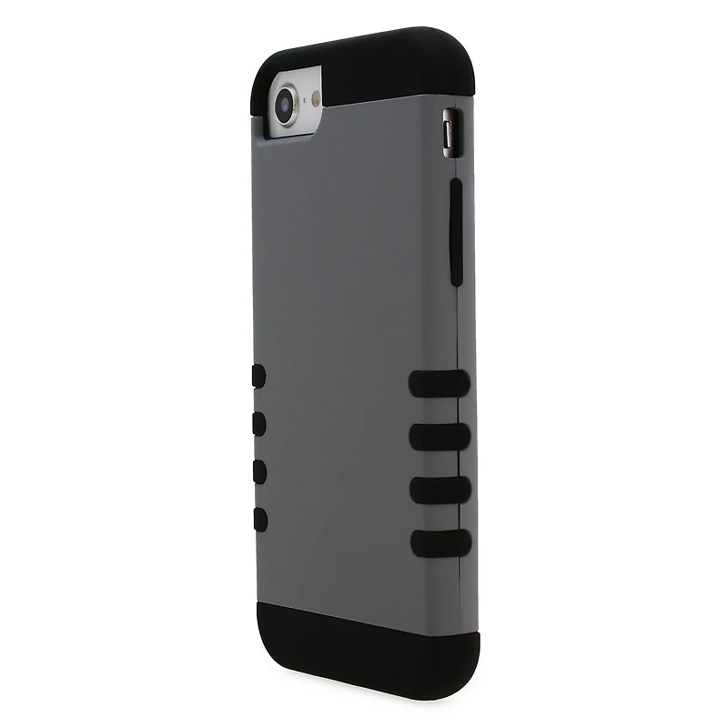 iPhone Se®/8®/7®/6® Safeguard Dual Layer Phone Case - Gray