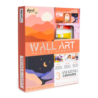 Paint By Numbers Wall Art Kit