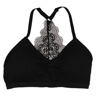Lace T-Back Bralette