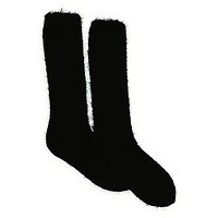 Eyelash Knit Knee High Slipper Socks, 1 Pair