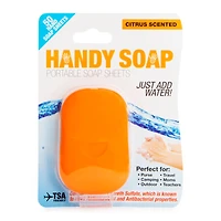 Handy Soap Paper 50-Count Portable Soap Sheets, Citrus Scent