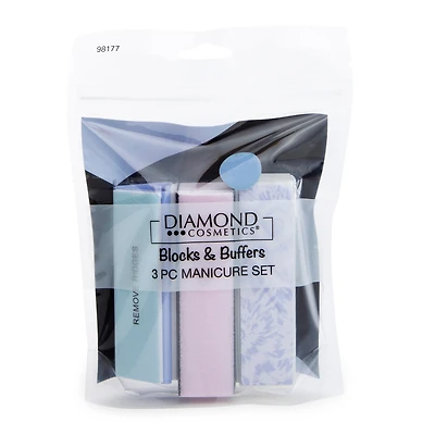 Blocks & Buffers 3-Piece Manicure Set