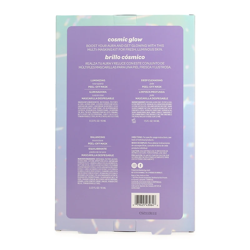 Freeman® Cosmic Glow Face Mask Kit