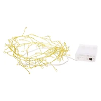 6ft LED Cluster String Lights, Battery Operated