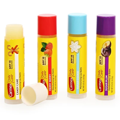 Limited Edition Carmex® Daily Care® Holiday Lip Balm 4-Count